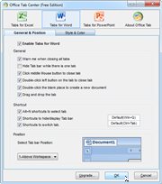 Office Tab Free Edition