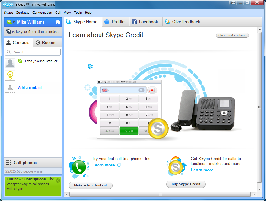 Skype Download Free Full Version. Skype 5.0 is the latest