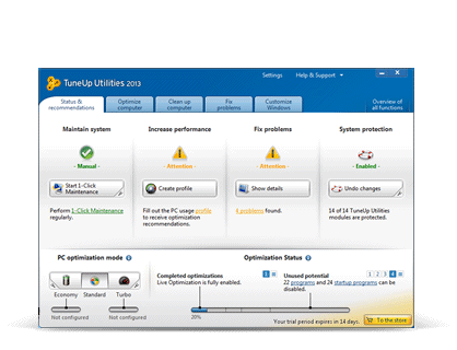 TuneUp Utilities 2013 [3-PC]