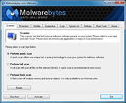 Malwarebytes' Anti-Malware 1.75