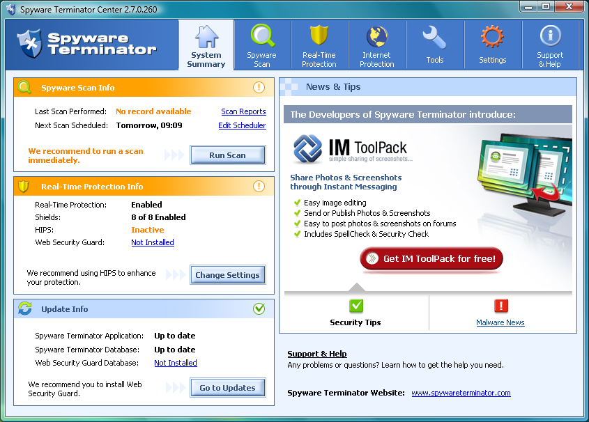 Spyware Terminator