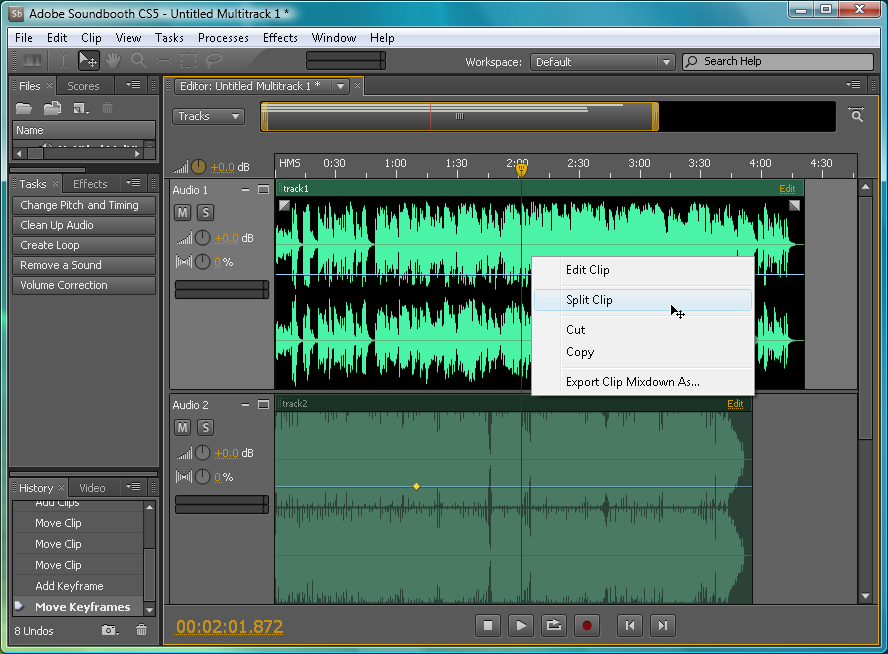 Adobe Soundbooth CS5