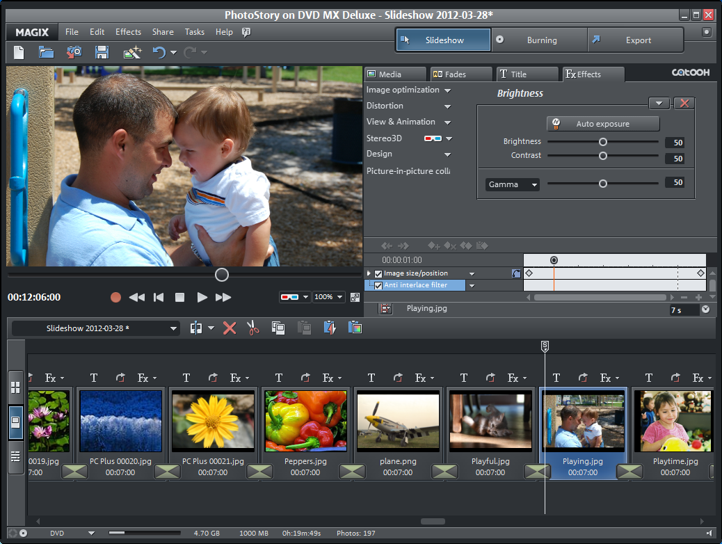 MAGIX Photostory Deluxe - Slideshow maker