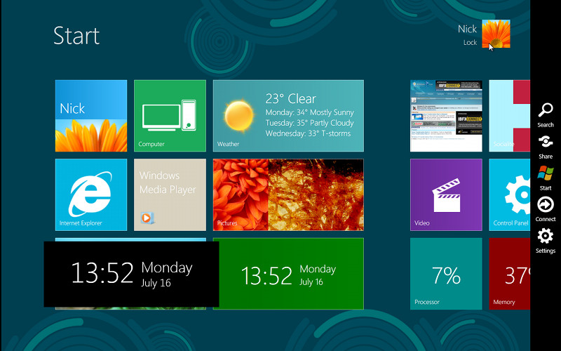 Windows 8 ux pack 9.1