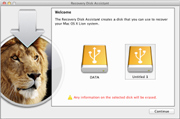 Lion Recovery Disk Assistant