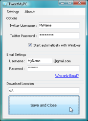 TweetMyPC 2.0