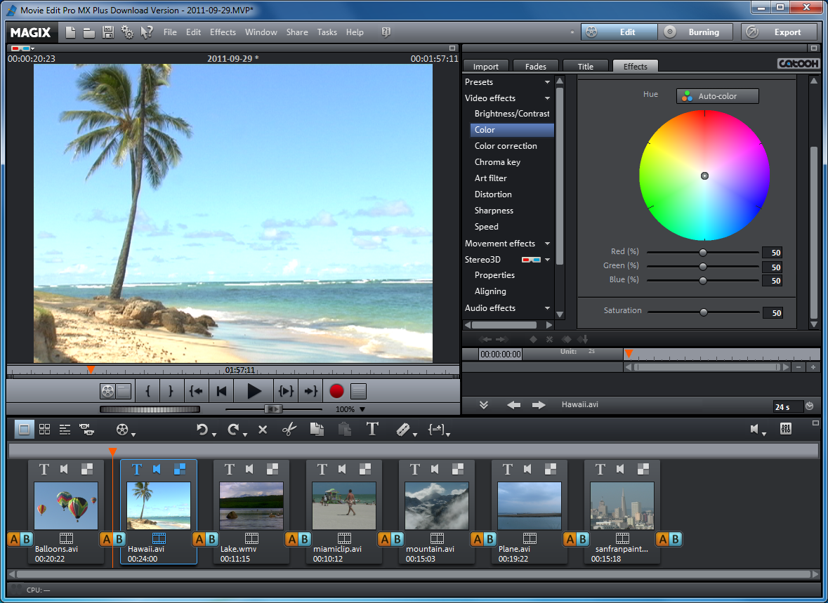 MAGIX Movie Edit Pro MX Plus