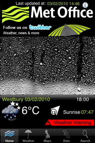 MET OFFICE WEATHER for iPhone free download - Software reviews ...