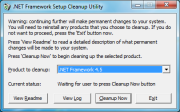 .NET Framework Cleanup Tool