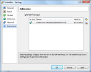 VirtualBox 4.2.12 Oracle VM VirtualBox Extension Pack