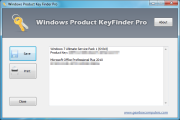 Windows Product Keyfinder PRO 2.3