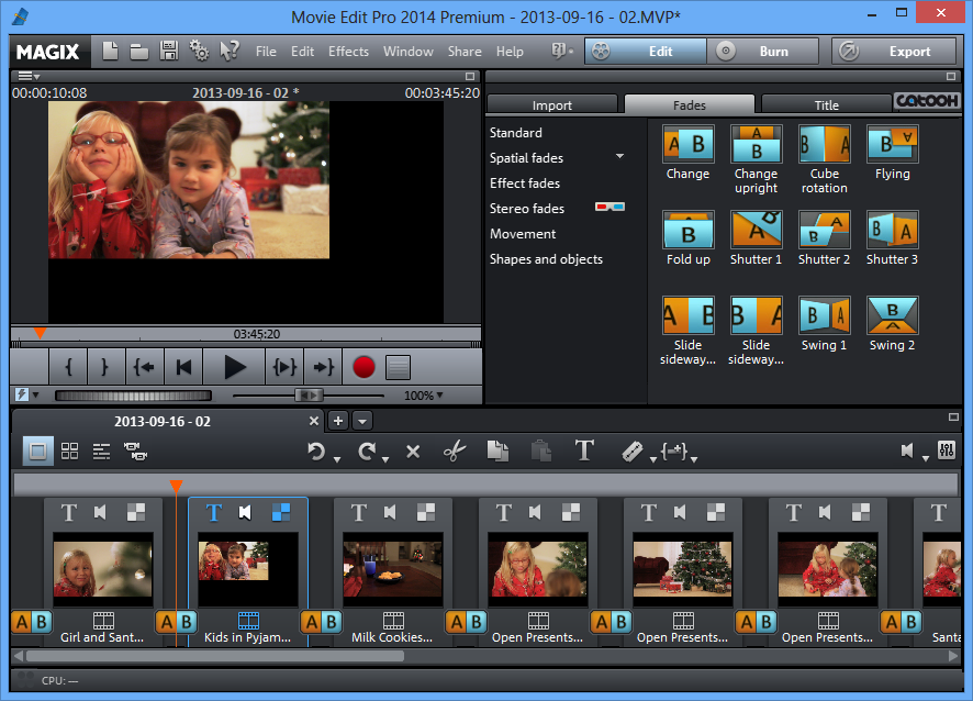 MAGIX Movie Edit Pro 2014