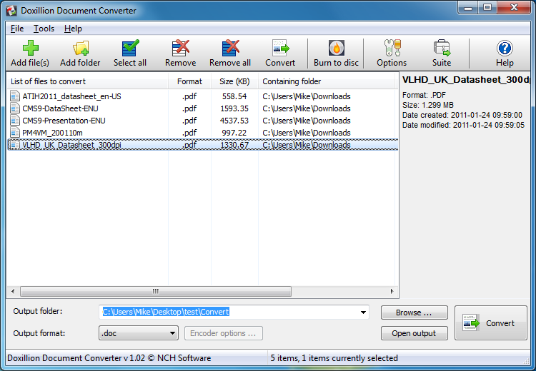 Doxillion Document Converter 2.28