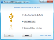 USB Disks Access Manager 1.0