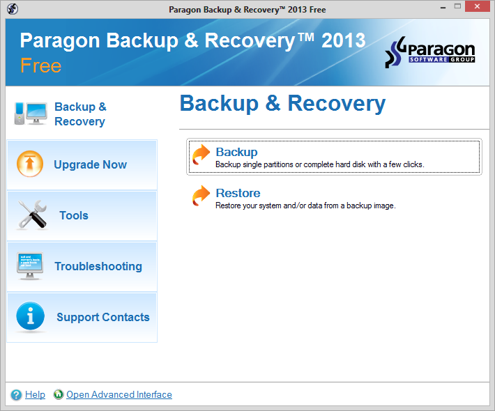 تحميل برنامج Paragon Backup & Recovery 2013 Free مميز جداً لحفظ بيانات الهارد ديسك فى امان واسترجاعها فى اى وقت مجانى تحميل برنامج Paragon Backup & Recovery 2013 Free مميز جداً لحفظ بيانات الهارد ديسك فى امان واسترجاعها فى اى وقت مجانى