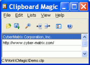 Clipboard Magic 5.00 (beta)