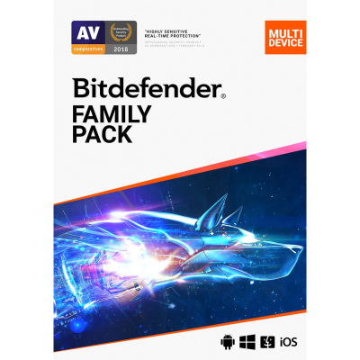 Bitdefender Family Pack 2021 [15-D, 2-YR]