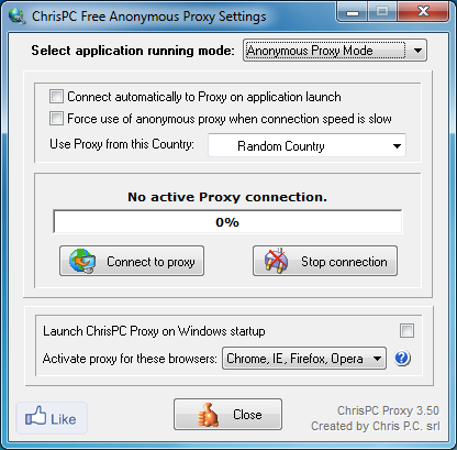 ChrisPC Free VPN Connection 4.06.15 free downloads