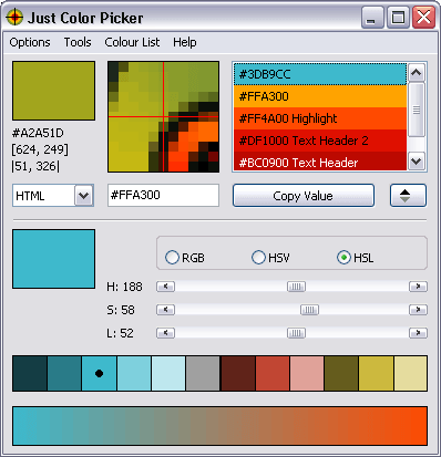 just color picker 64 bit mac