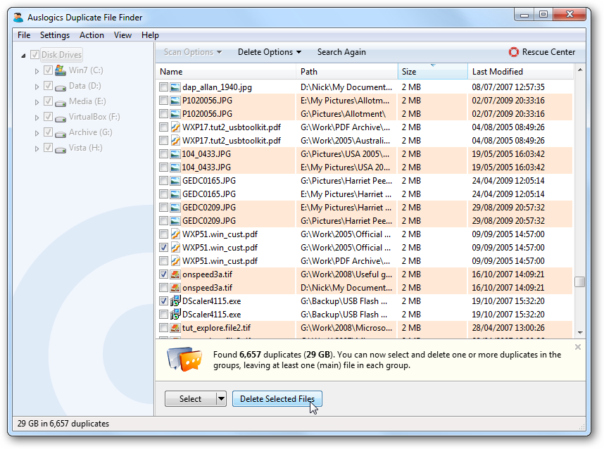 Auslogics Duplicate File Finder 10.0.0.3 download the new version