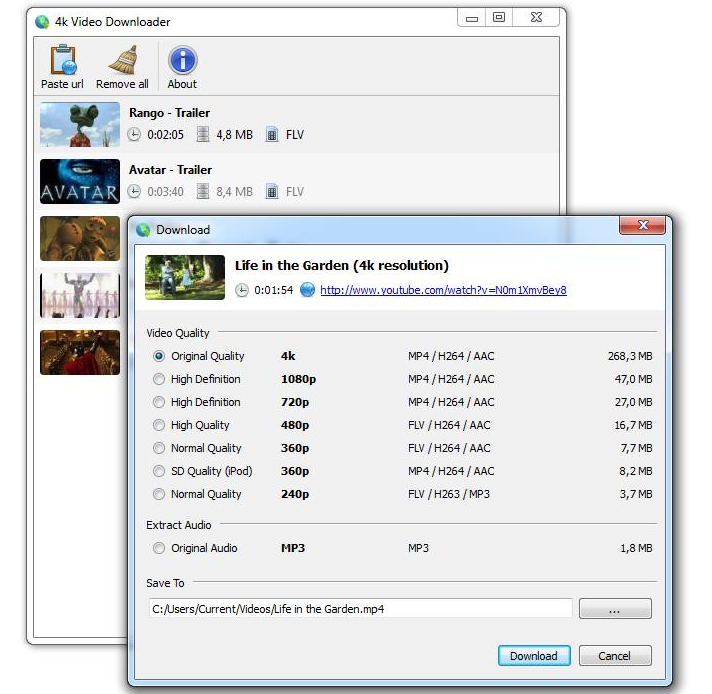скачать программу 4k Video Downloader - фото 5