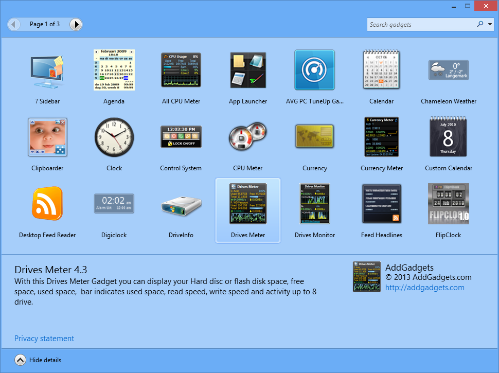 8GadgetPack 23.0 free download - Software reviews ...