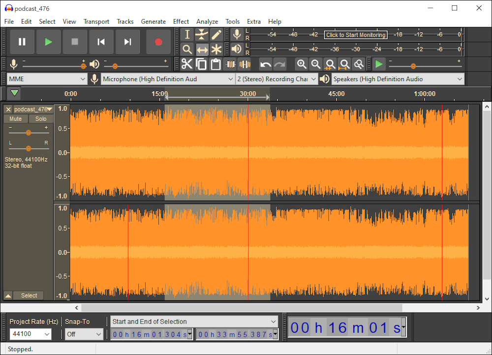 hard limiter audacity