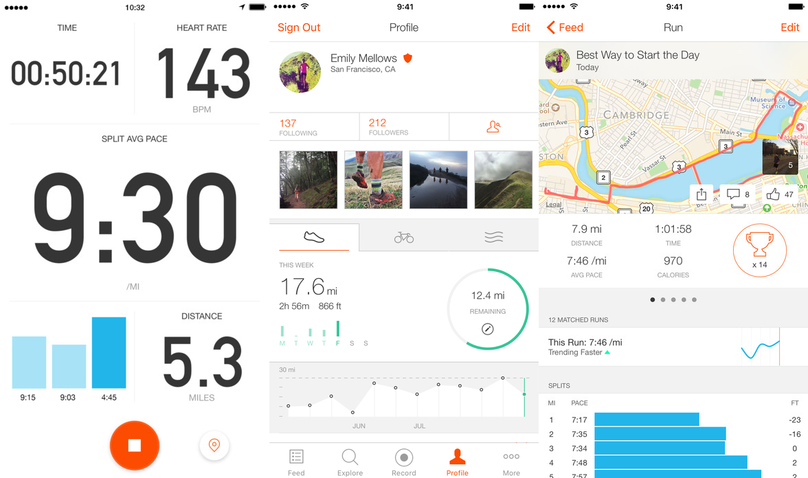 Strava Running and Cycling GPS 10.0 