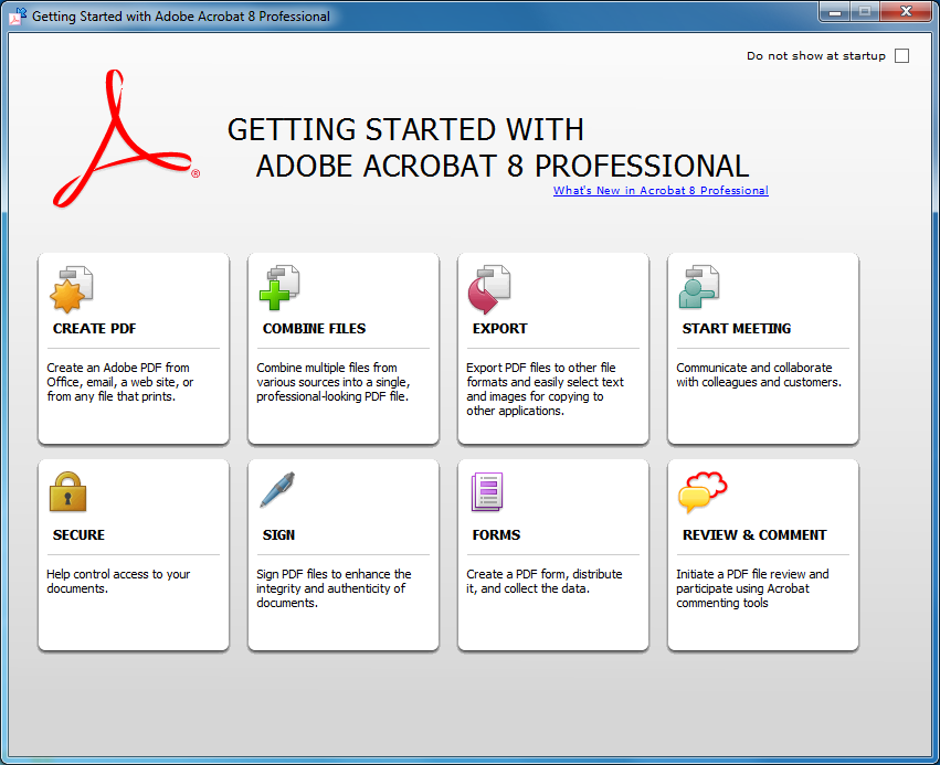 Adobe acrobat 7 professional i lost cd