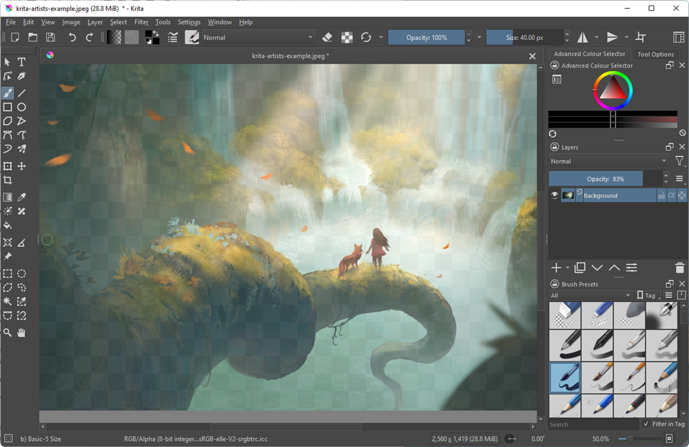 Krita 5.0 boosts performance, overhauls resource management free ...