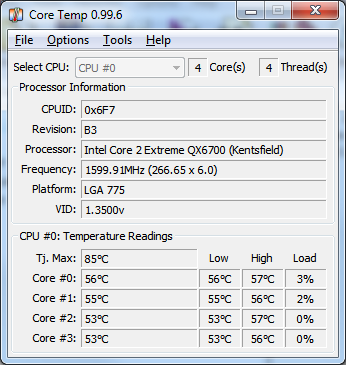 core temp program