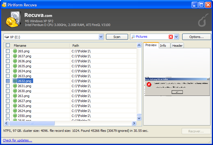 download the new version Recuva Professional 1.53.2096