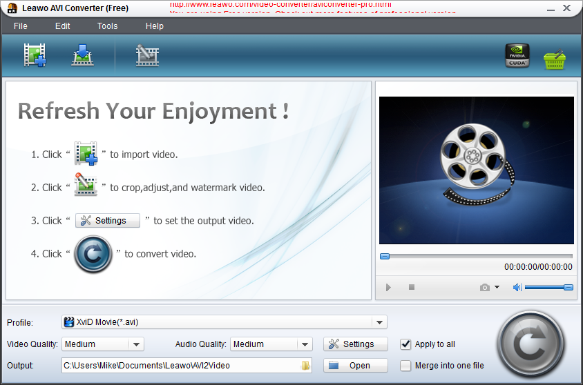 100 free avi to dvd converter