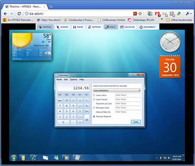 windows remote desktop web browser