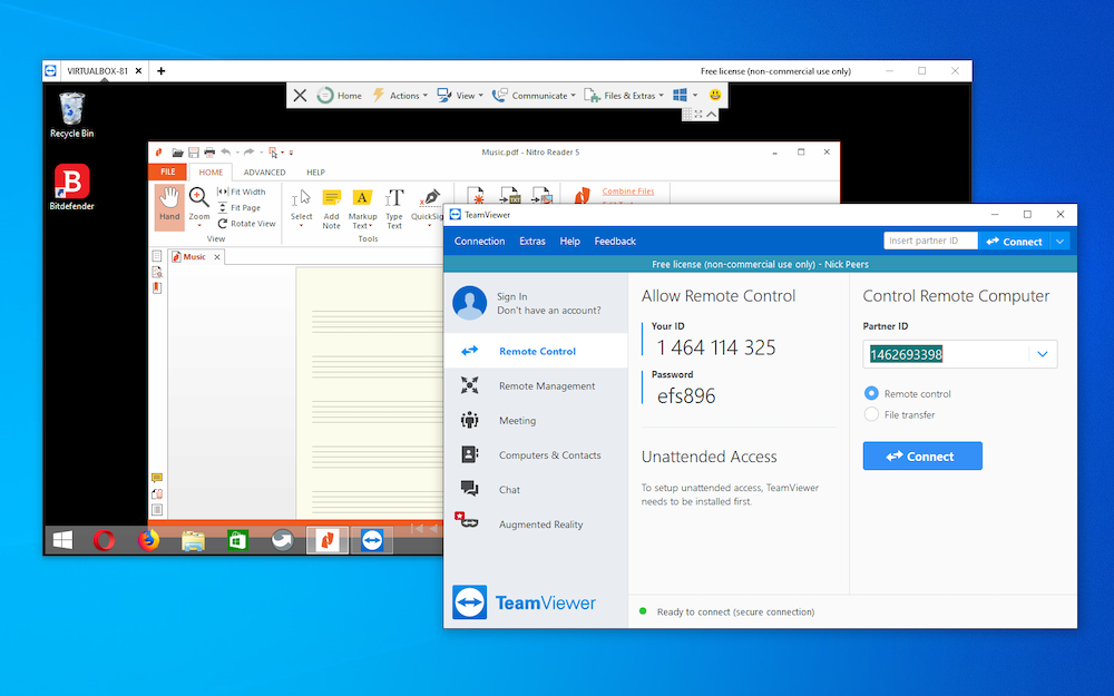 teamviewer portable 15