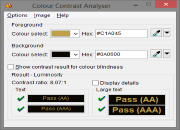 color contrast analyzer for mac
