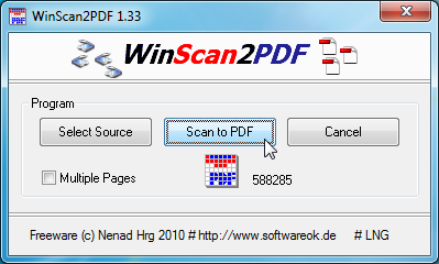 WinScan2PDF 8.61 instal the last version for ipod