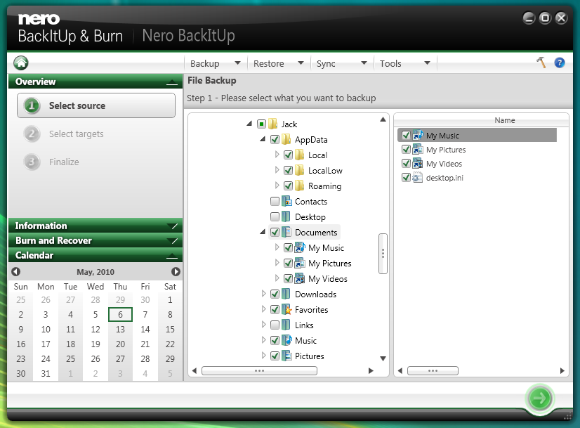 nero backup software free download