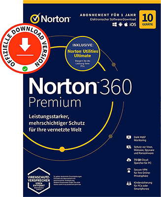 Norton 360 Premium + Utilities Ultimate 2024