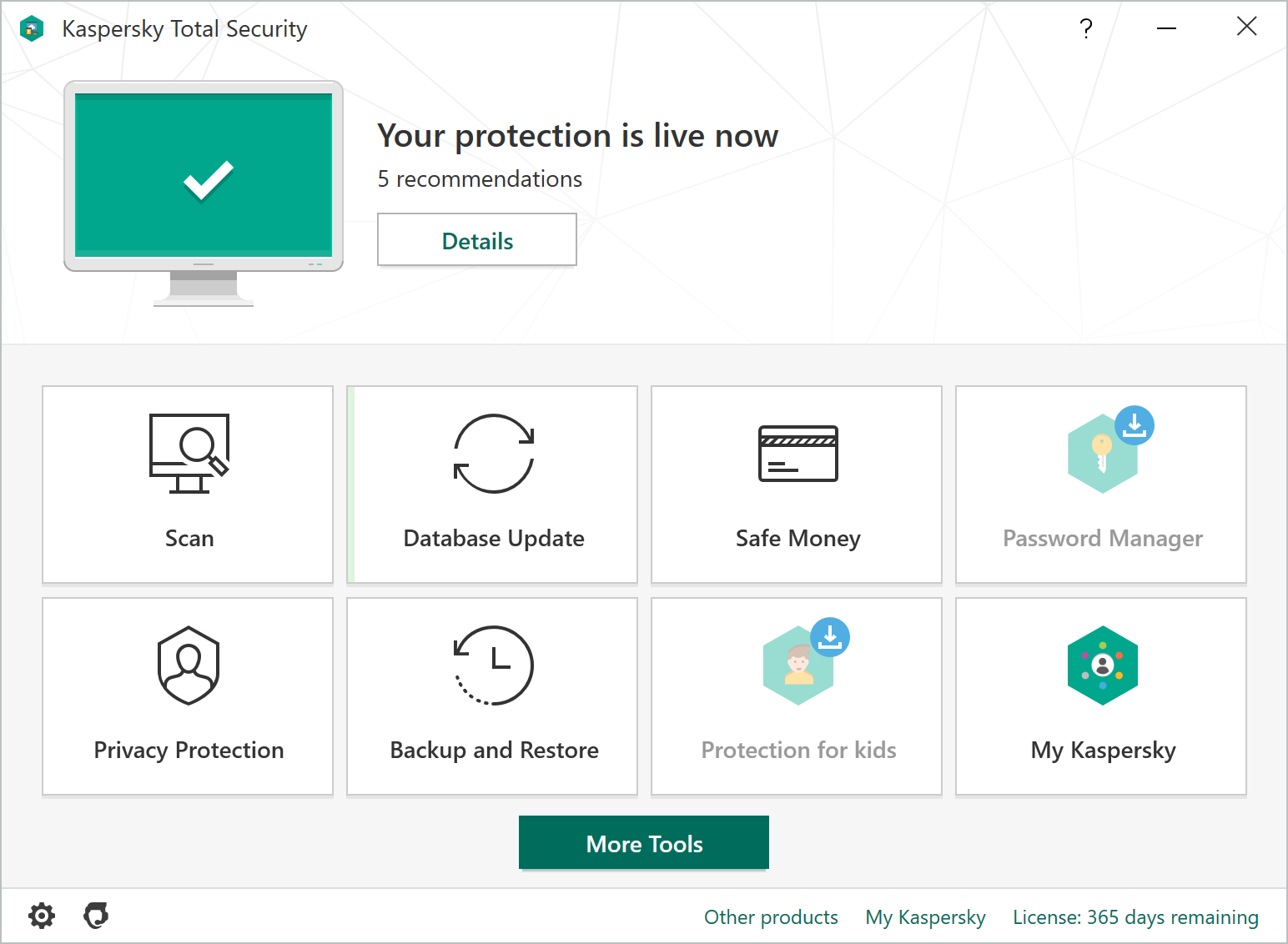 my kaspersky total security download