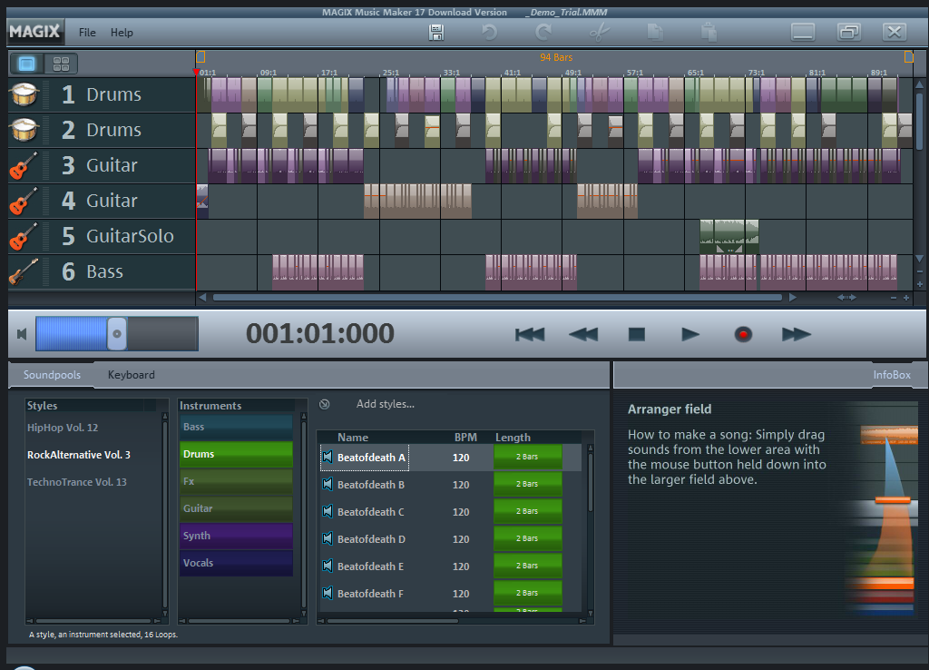 MAGIX Music Maker 17 free download - Download the latest ...