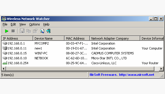 Mac Address software, free download