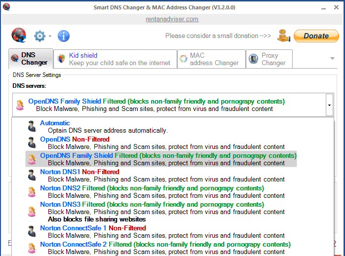 Dns changer exe