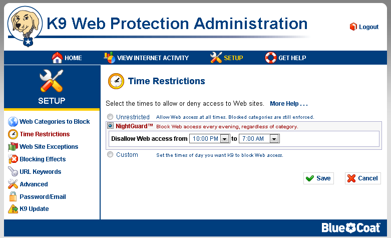 Alternatives to k9 web protection