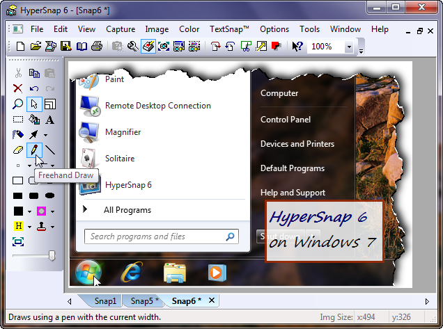 download the new version for mac Логотип Hypersnap 9.1.3Очередное средство для сохранения скриншотов экрана с уникальным функционалом. Базовый функционал предусматривает сохранение скриншотов любых окон, открытых программ, игр, рабочего стола или веб-страниц.