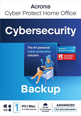 Acronis Cyber Protect Home Office 2023 Advanced [1-D, 1-YR, 250GB]