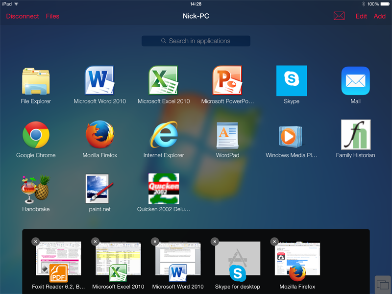 parallels access ios