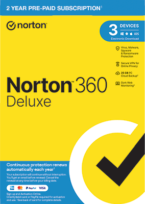 Norton 360 Deluxe 2023 [2-YR]