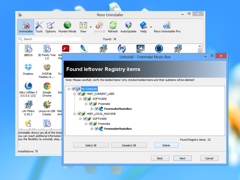  Revo Uninstaller  -  10