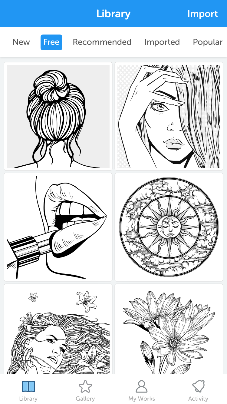 Download Recolor - Coloring Book 4.2.3 free download - Software reviews, downloads, news, free trials ...
